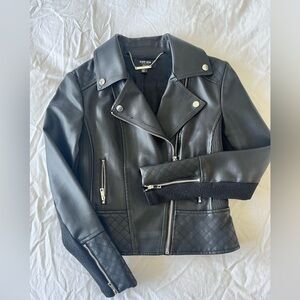 Ever New Vegan Leather Biker Jacket